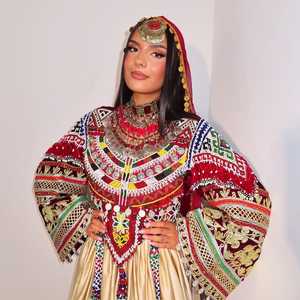 Nueva ropa Vintage para mujer, vestidos afganos con estilo, vestido Maxi acampanado de longitud completa, conjunto de pantalones, decoración de encaje, venta al por mayor, precio bajo - Product Image 6