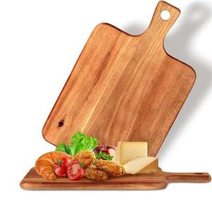 Tabla Rectangular de Madera para Cortar Carne y Verduras para Cocina, Restaurante, Hotel, Uso, Acacia, Bloques de Corte para Cortar Carne - Product Image 4