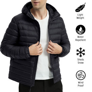 Chaqueta acolchada para hombre a prueba de invierno 2025, 90 plumones, ultrabrigada y ligera, tarifa al por mayor, chaqueta de invierno personalizada OEM - Product Image 3