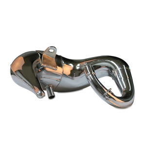 Silenciador de escape de motocicleta de superficie pulida de espejo 304 de acero inoxidable directo de fábrica de alta calidad, sistema de escape para motocicleta - Product Image 4