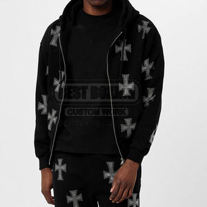 Survêtement d'extérieur pour hommes pour l'hiver Prix de gros avec la meilleure qualité Survêtement en strass pour hommes - Product Image 2