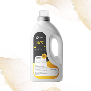 Neutralizador de Olores para Tuberías, Fórmula Amarilla: Elimina Olores de Tuberías, Alcantarillado, Orina y Desechos - Botella de 1L - Producto Terminado - Product Image 1