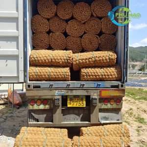 COCONUT COIR MAT Popular Size 1m x 10m x 35mm ensure high quality for anti-slip pathways, parking, and parks - Product Image 6