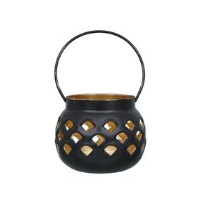 Porte-bougie en métal, finition qui apporte une touche de style et améliore la réflexion de la lumière - Product Image 4