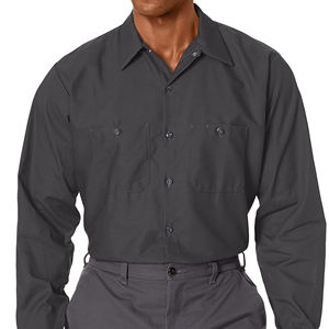 เสื้อซาฟารีแขนยาวของผู้ชายเสื้อเบลาส์ผ้าระบายความร้อนแห้งเร็วแบบกำหนดเอง - Product Image 3