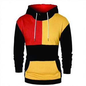 Sudadera con Capucha de Alta Calidad para Hombre, con Logotipo Personalizado, Impermeable, Transpirable, con Costuras Multicolores y Material Personalizado - Product Image 1