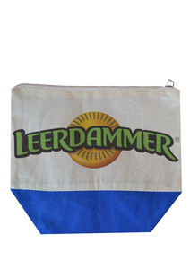 Bolsa ligera de algodón con cremallera, bolsa Rectangular de gran capacidad reutilizable ecológica, portátil para cosméticos, viajes todos los días - Product Image 6