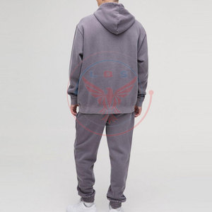 Survêtements décontractés à capuche respirants pour hommes, fabriqués au Pakistan, effet délavé, vente en gros directe d'usine - Product Image 2