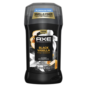 Déodorant en stick et spray Axe Fine Fragrance 0% d'alcool, 3 oz, vanille noire avec huiles essentielles d'orange et de bois de santal pour hommes - Product Image 4