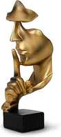 Statue de visage de conception indienne pour la décoration de la maison, finition nickel et or disponible, aluminium en taille personnalisée pour statue de maison