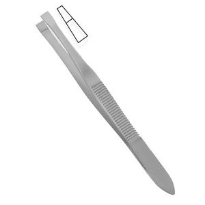 New Eyebrow Tweezers Stainless Steel Professional Eyebrow Facial Hair Pluck Remover Extra Face Hair <b>Threading</b> Customized <b>Tools</b> - Product Image 3