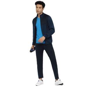 Fabriqué en usine en gros fitness personnalisé blanc survêtements ajustés pour hommes slimfit sportswear hommes piste jogging ensembles - Product Image 4