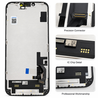 NOHON für iPhone 14 LCD-Bildschirm-Display-Touch-Digitizer-Ersatz TFT FHD Handy-Reparaturteile Großhandel Schwarz