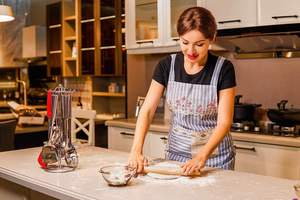 Rouleaux à pâtisserie français classiques Rouleau à pâtisserie en bois de bambou pour la cuisson de biscuits à la pâte à pizza, 13 pouces - Product Image 5