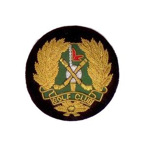 Insignes de fil de lingot de mode de haute qualité de qualité supérieure avec goupille de sécurité couleur personnalisée et patch brodé à coudre - Product Image 1