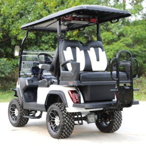 รถกอล์ฟไฟฟ้าหรูหรา New Maverick 2+2 รุ่น 48V ระยะทางวิ่ง 30-50 กม. เหมาะสำหรับการเดินทางในครอบครัวและการใช้งานในรีสอร์ท - Product Image 1