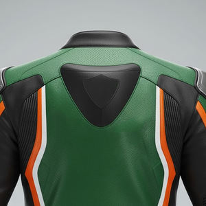 Chaqueta de Cuero para Motocicleta de Hombre, Cuello Camisero, Personalizada, de Primera Calidad, Nueva Llegada, la Más Popular - Product Image 6