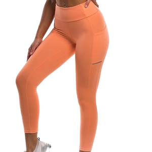 Leggings de Cintura Media para Mujer, Nuevo Diseño, 100% Algodón, Ajuste Delgado, para Yoga, Ejercicio, Gimnasio, Ropa Deportiva, Color Sólido, Ecológicos - Product Image 2