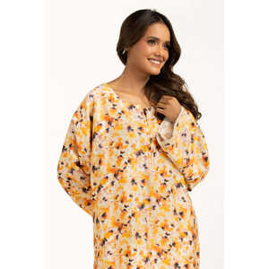 ชุดเซ็ตเสื้อผ้าลำลอง IPST-55171 ผ้าคอตตอนผสมไนลอน พิมพ์ลายเครป ชุดสองชิ้น สำหรับฤดูใบไม้ผลิ/ฤดูร้อน ไซส์ XS ถึง 5XL - Product Image 6