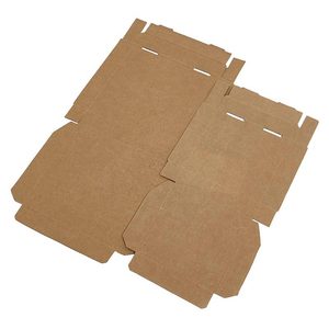 Recycled Corrugated Cardboard Square Pizza Boxes White & Kraft with Embossing Telescope Design for Food Square Box Type - Product Image 2