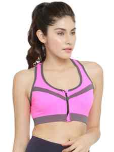 Soutien-gorge de sport à maintien élevé pour femmes, nylon et élasthanne, sans couture, pour la salle de sport, le yoga, le fitness, vêtements de sport pour femmes adultes - Product Image 4