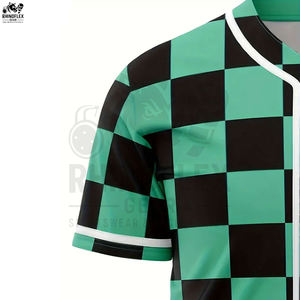 Maillot de baseball en gros Nouvelle arrivée Maillot de baseball personnalisé de haute qualité 100% polyester - Product Image 4