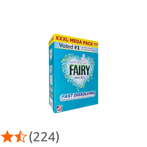 Lessive en poudre Fairy Non-Bio, pack familial 130 lavages - Product Image 1