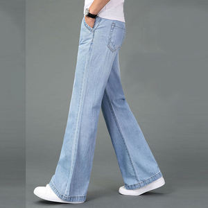 Pantalones Vaqueros Bordados Vintage de Primera Calidad al por Mayor para Hombre, Transpirables, Cómodos, Estilo Hip Hop Urbano - Product Image 2