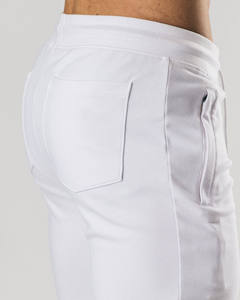 กางเกงวิ่งออกกำลังกายลำลองสำหรับผู้ชายผ้าฝ้ายน้ำหนักเบาย้อมธรรมดาสีพื้นระบายอากาศได้ดีสำหรับฤดูใบไม้ร่วงและ100% - Product Image 5