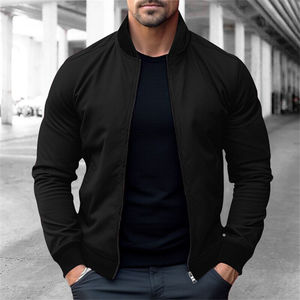Veste de baseball universitaire en laine pour hommes coupe-vent décontracté vêtements d'extérieur de grande taille vestes personnalisées fabriquées au Pakistan 2025 - Product Image 5