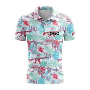 เสื้อโปโลผ้าโพลีเอสเตอร์แบบระเหิดแห้งเร็วยืดหยุ่นใส่สบายสำหรับกอล์ฟเทนนิส - Product Image 4