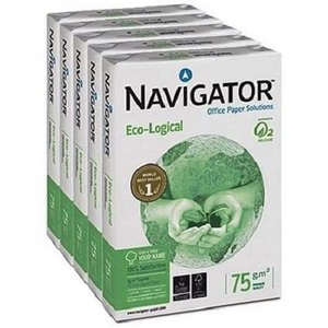 Quality Navigator A4 Tamaño Papel de copia blanco 70/75/80 GSM Peso para impresión y fotocopia ahora disponible - Product Image 1