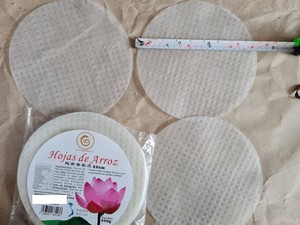 Papel de Arroz Comestible Vietnamita para Rollitos Primavera/Procesamiento de Cocina Asiática Bajo Marca Privada (WA84356084695) - Product Image 4