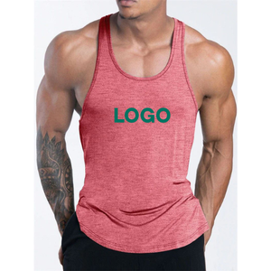 Gilet de sport d'été grande taille pour hommes, haut d'entraînement de gymnastique à séchage rapide pour la course à pied et le basket-ball, débardeur ample respirant et confortable - Product Image 1