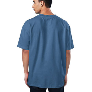 T-shirt surdimensionné pour homme 100% coton avec coupe ample et style minimaliste T-shirt surdimensionné à coupe décontractée pour homme - Product Image 6