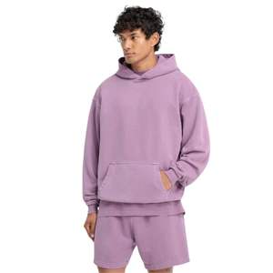 Sweat à capuche Club lourd-Represent Streetwear, coton de haute qualité-Plusieurs couleurs: lilas pastel, vert course, noir vieilli - Product Image 6