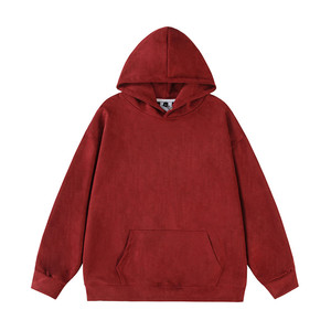 Sudaderas de otoño e invierno de alta calidad, venta al por mayor, sudaderas con capucha personalizadas para hombre, sudaderas con capucha informales, Sudadera con capucha 100% algodón estampada - Product Image 1
