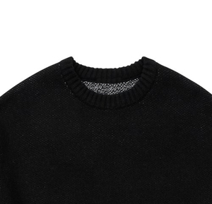 Pull en coton personnalisé OEM ODM pour hommes, tricots, jacquard, fabricant de pulls, pull en tricot à manches longues et col rond, pour hommes - Product Image 3