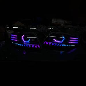 Fari Angel Eye LED RGB per AVEO GT ACTIVO / AVEO Emotion, Faro <span class=keywords><strong>Auto</strong></span> Personalizzabile, Set di Aggiornamento Fari - Product Image 3
