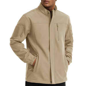 Vêtements respirants pour hommes Veste Softshell imperméable d'hiver Vestes Softshell pour femmes et hommes en gros - Product Image 5