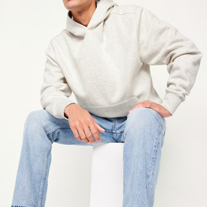 เสื้อฮู้ดดี้ผู้ชายแบบกำหนดเอง ขายดีที่สุด ผ้าฝ้าย 100% แห้งเร็ว เป็นมิตรกับสิ่งแวดล้อม กันลม มีสไตล์ เสื้อผ้าแนวสตรีทเพื่อความสบายสำหรับผู้ชาย - Product Image 4