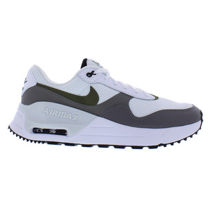Nike Air Max System unisex รองเท้าสี: ขาว/กลางมะกอก/ดำ100% แท้ - Product Image 1
