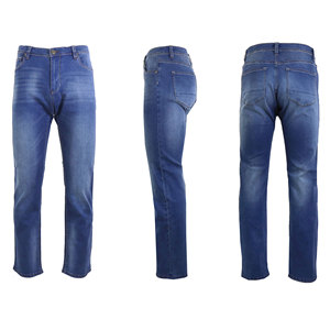 กางเกงคาร์โก้สลิมฟิตของผู้ชาย2025กางเกงยีนส์เอวสูงผ้ายีนส์เอวยางยืดซักเบาขนาดใหญ่พิเศษกันน้ำ - Product Image 5