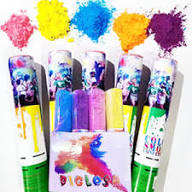 ปืนยิงกระดาษคอนเฟตติทรงกระบอก ราคาโรงงาน สำหรับงานเฉลยเพศ ชมพู/ฟ้า บรรจุควันตามสั่ง รับผลิตแบบ OEM แบรนด์ส่วนตัว งานปีใหม่ งานอีเว้นท์ - Product Image 6