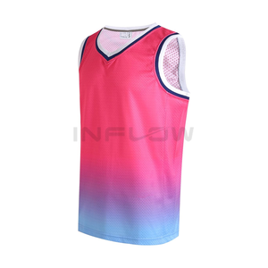 Maillot de football américain, haut réversible en maille de basket-ball Séchage rapide Unisex Association de football américain Football Plus Size - Product Image 5
