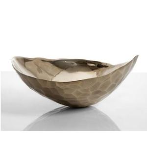 Plat de service et bol, vaisselle, bols de service, design artisanal, finition brute, design intérieur, matériau solide - Product Image 1