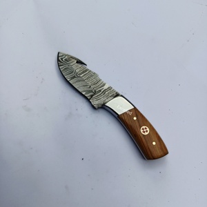 มีดดามัสกัสทำด้วยมือมาใหม่ด้ามจับตามหลักสรีรศาสตร์ล่าสัตว์กลางแจ้งตั้งแคมป์ - Product Image 5