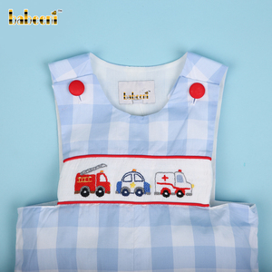 Pantalones Cortos de Lujo para Niño con Bordado a Mano, Spandex/Algodón, Retardante de Llama, OEM ODM, Personalizado, Hecho a Mano, Verano-BB3067 - Product Image 3