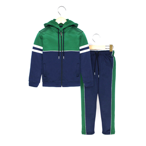 Chándal de algodón de gran tamaño con logotipo personalizado para hombre, conjunto ajustado con capucha y estampado sólido para correr, chándal de invierno - Product Image 1