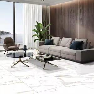 Norwell Staturio 600x1200x9mm Carreaux de céramique Revêtement de sol en porcelaine émaillée aspect marbre moderne Premium - Product Image 1